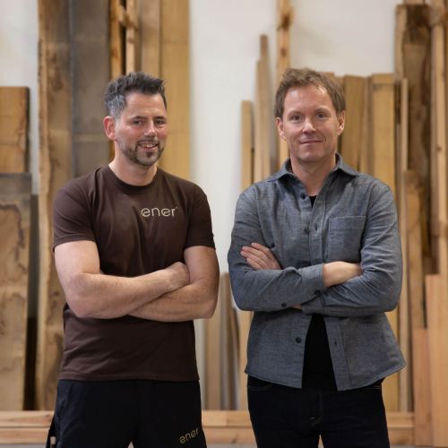 Foto af Rene og Martin - grundlæggere af Ener